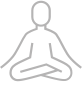 Символическое изображение человека в медитации